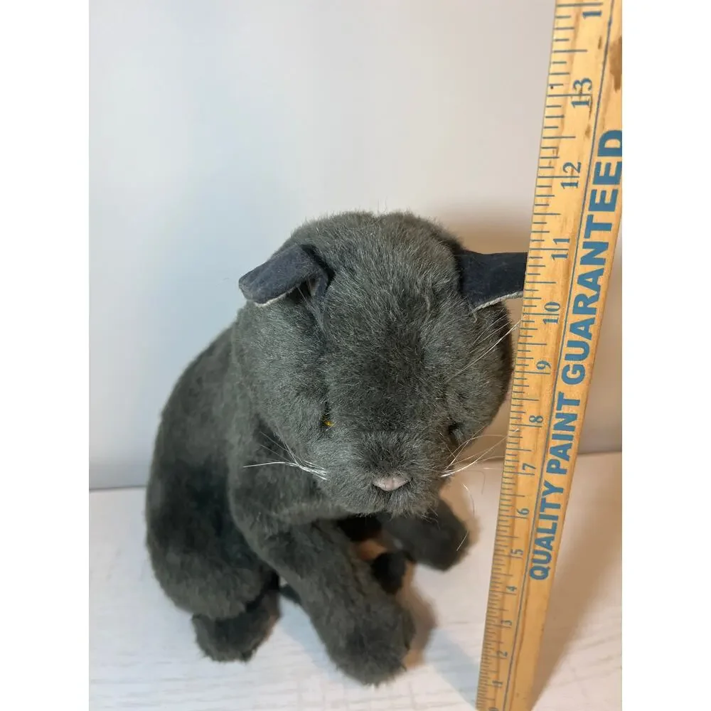 Vintage 1987 Avanti Applause Russian Blue Cat Plush